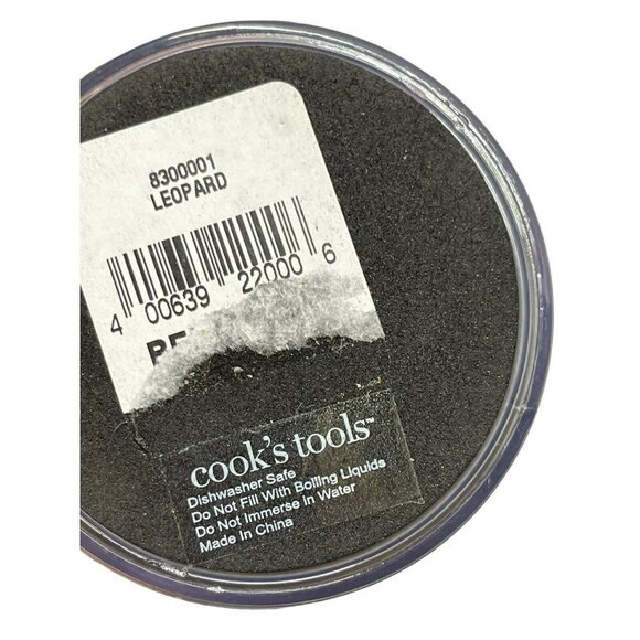 Cook’s Tools Leopard Print  Travel Mug With Lid - Picture 3 of 6